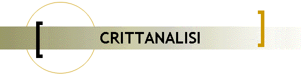 CRITTANALISI